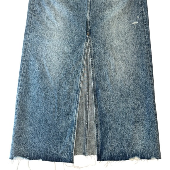 NWT Pistola Alice Denim Midi Skirt in Portrait Vintage Size 28 - Picture 7 of 11